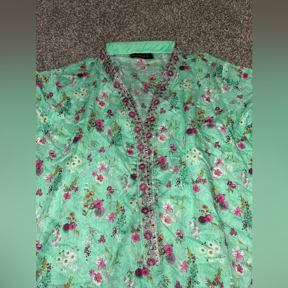 Brand New, Bin Saeed 2023 summer collection 3 piece suite - Picture 3 of 8